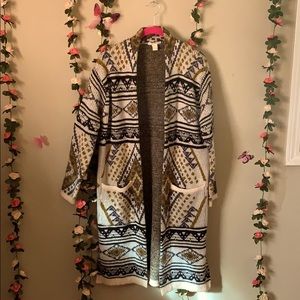 WOOL KNIT CARDIGAN
